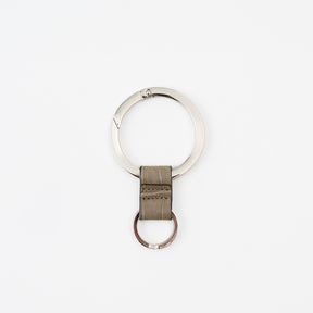 CRISTY RING RING / POROSUS CROCO｜ポロサス クロコダイル 本革キーリング カラビナ メンズ レディース｜ITTI（イッチ）公式