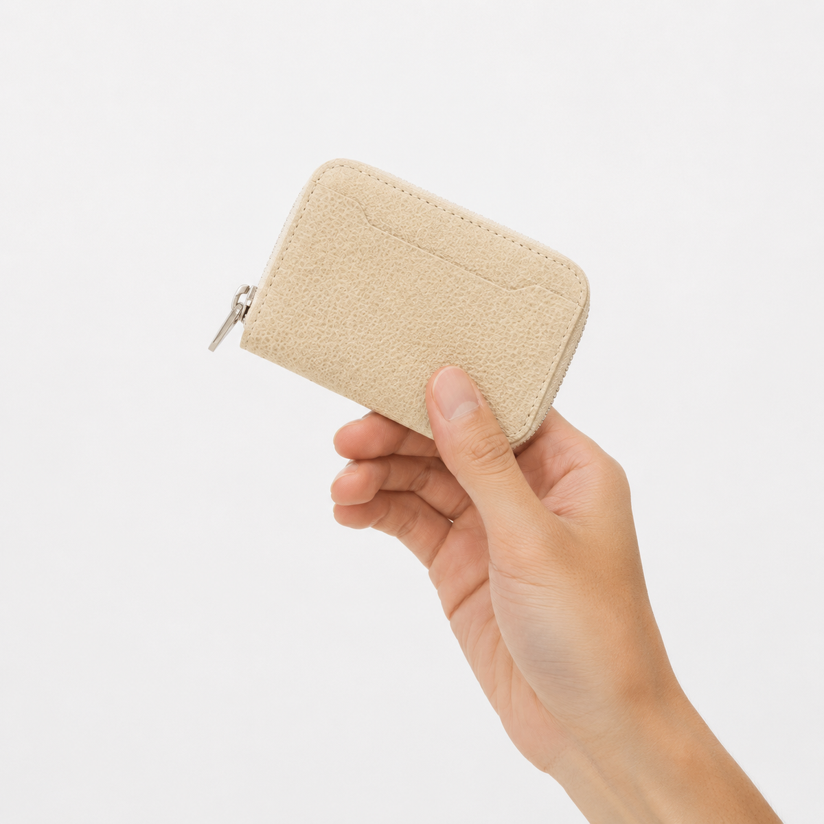 CRISTY COIN CARD WLT｜SHIRO 白鞣し革 財布｜自然素材の温もりを纏うミニウォレット｜ITTI（イッチ）