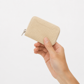 CRISTY COIN CARD WLT｜SHIRO 白鞣し革 財布｜自然素材の温もりを纏うミニウォレット｜ITTI（イッチ）