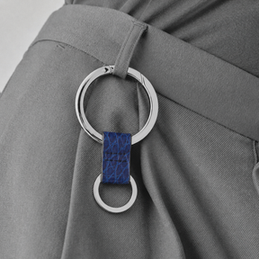 CRISTY RING RING / CROCO｜高級クロコダイルレザー使用 本革キーリング キーホルダー メンズ レディース ギフト｜ITTI（イッチ）公式