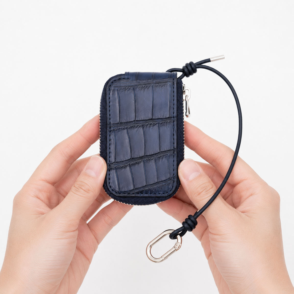 CRISTY SMART KEY CASE / CROCO｜クロコダイル エキゾチックレザーの