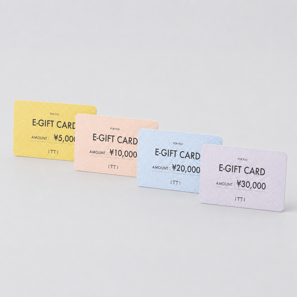 E-GIFT CARD｜父の日ギフト特集｜財布・革小物・バッグを贈るなら｜ITTI（イッチ）公式