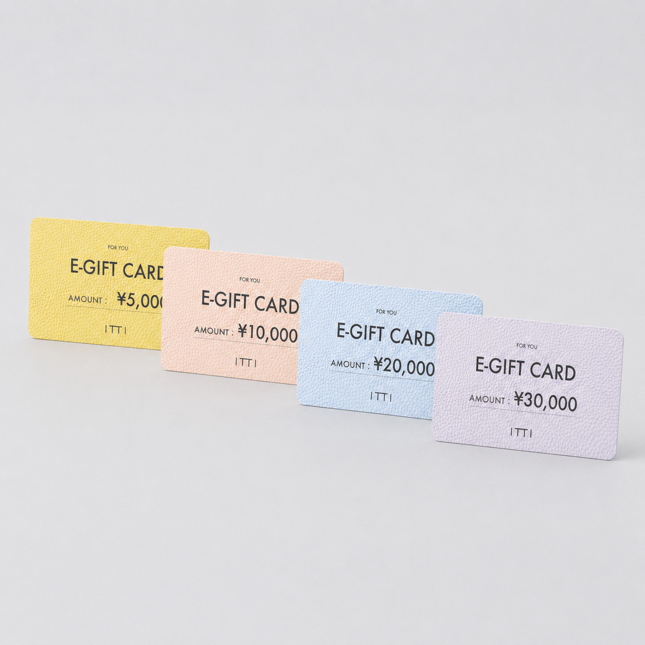 E-GIFT CARD｜父の日ギフト特集｜財布・革小物・バッグを贈るなら｜ITTI（イッチ）公式