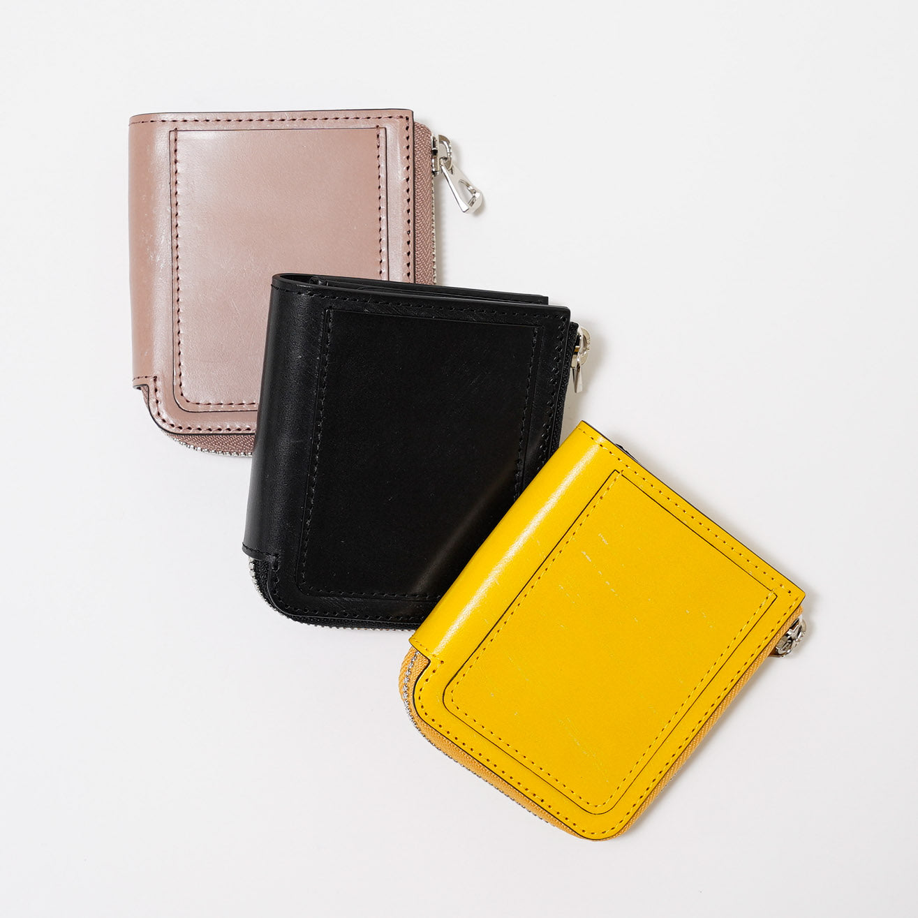 BRIDLE ブライドル レザー 本革を使用したミニ財布 キャッシュレス派 二つ折り メンズ レディース イギリス ファスナー｜ITTI（イッチ）公式