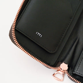 ITTI (イッチ) | CRISTY SMART MID WLT .5 / RSTR (クリスティスマートミッドウォレット / ロースターキング) | 皮革 財布 レザー サイフ ミディアム さいふ メンズ レディース ブランド カービング ハンド メイド クラフト 日本製 職人 