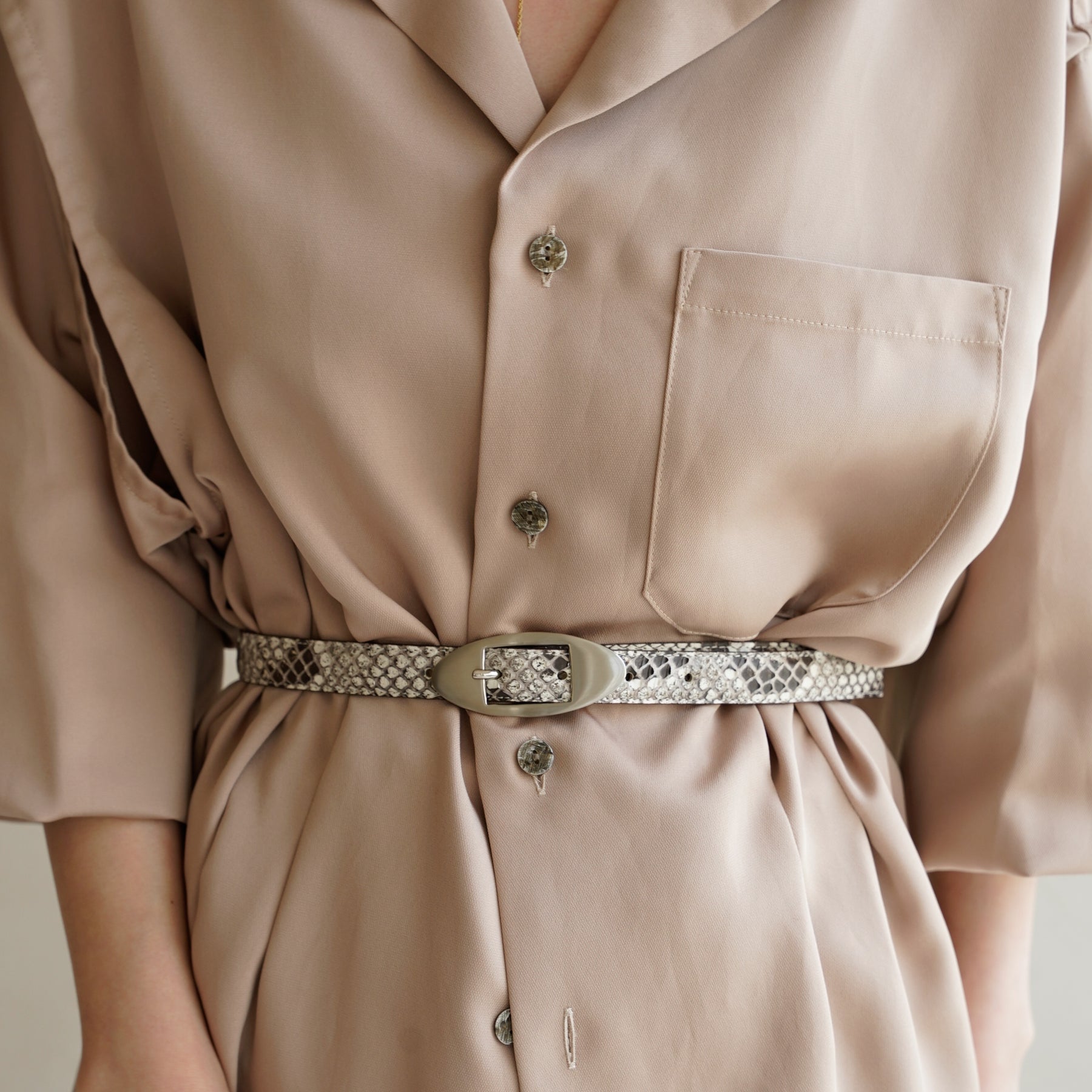 ITTI (イッチ) | HERRIE W BUCKLE BELT / MOLURUS (ヘリーダブル