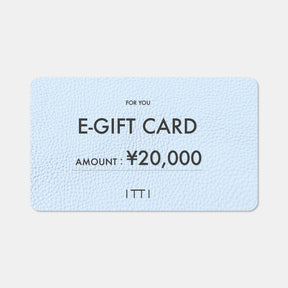 ITTI デジタル ギフトカード 20,000円｜財布やレザーアイテムのプレゼントに最適｜ITTI（イッチ）公式