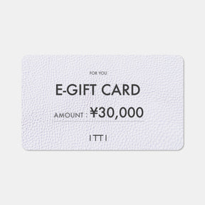 ITTI デジタル ギフトカード 30,000円｜財布やレザーアイテムのプレゼントに最適｜ITTI（イッチ）公式