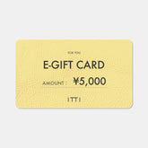 ITTI デジタル ギフトカード 5,000円｜財布やレザーアイテムのプレゼントに最適｜ITTI（イッチ）公式
