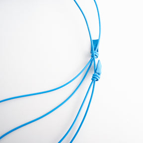 HERRIE KINCHAKU POUCH - XXS / DIPLO SKY - 25Q3｜ミニ巾着ポーチ 本革 シュリンクレザー ユニセックス｜ITTI（イッチ）公式