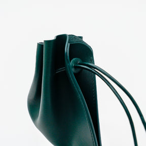 HERRIE KINCHAKU POUCH - XXS / RAPTO FLEX｜レザー ミニ巾着ポーチ 首掛け アクセサリー メンズ レディース｜ITTI（イッチ）公式