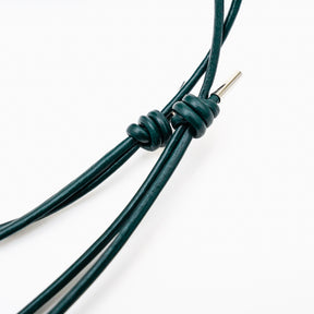 HERRIE KINCHAKU POUCH - XXS / RAPTO FLEX｜レザー ミニ巾着ポーチ 首掛け アクセサリー メンズ レディース｜ITTI（イッチ）公式