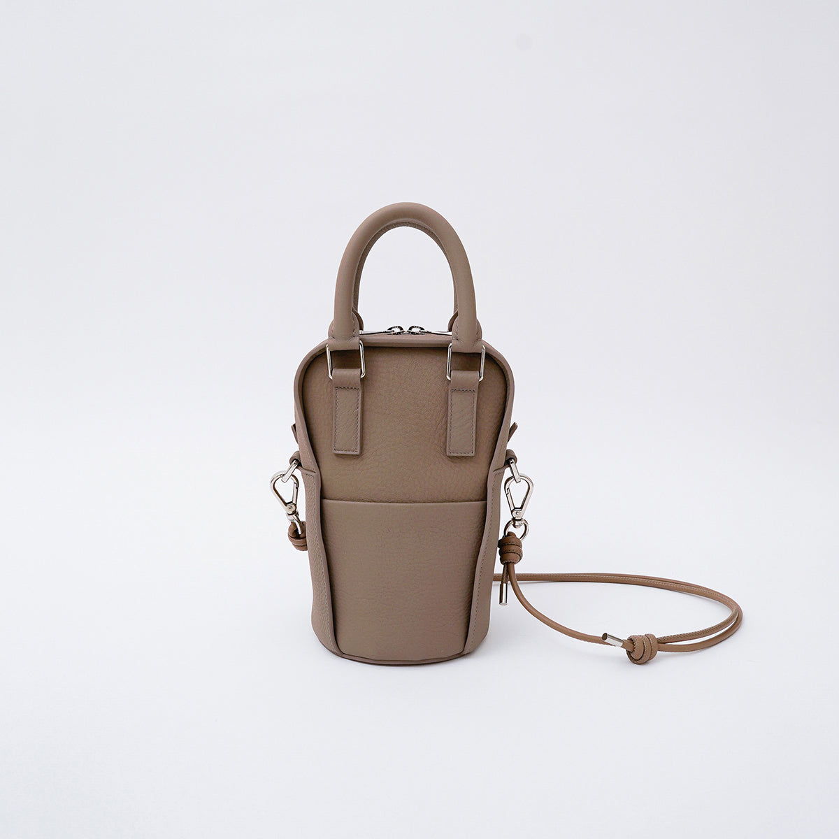 HERRIE BALLER'S BAG / DIPLO SKY (ヘリーボーラーズバッグ / ディプロスカイ) - ITTI (イッチ) | 鞄  かばん カバン バッグ ショルダー ブランド 本革 メンズ レディース ブラウン トープ グレージュ ベージュ 茶色 手持ち