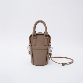 HERRIE BALLER'S BAG / DIPLO SKY (ヘリーボーラーズバッグ / ディプロスカイ) - ITTI (イッチ) | 鞄  かばん カバン バッグ ショルダー ブランド 本革 メンズ レディース ブラウン トープ グレージュ ベージュ 茶色 手持ち