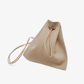 HERRIE KINCHAKU SHOULDER - MM / DIPLO SKY｜巾着ショルダー レザー バッグ メンズ レディース｜ITTI（イッチ）公式
