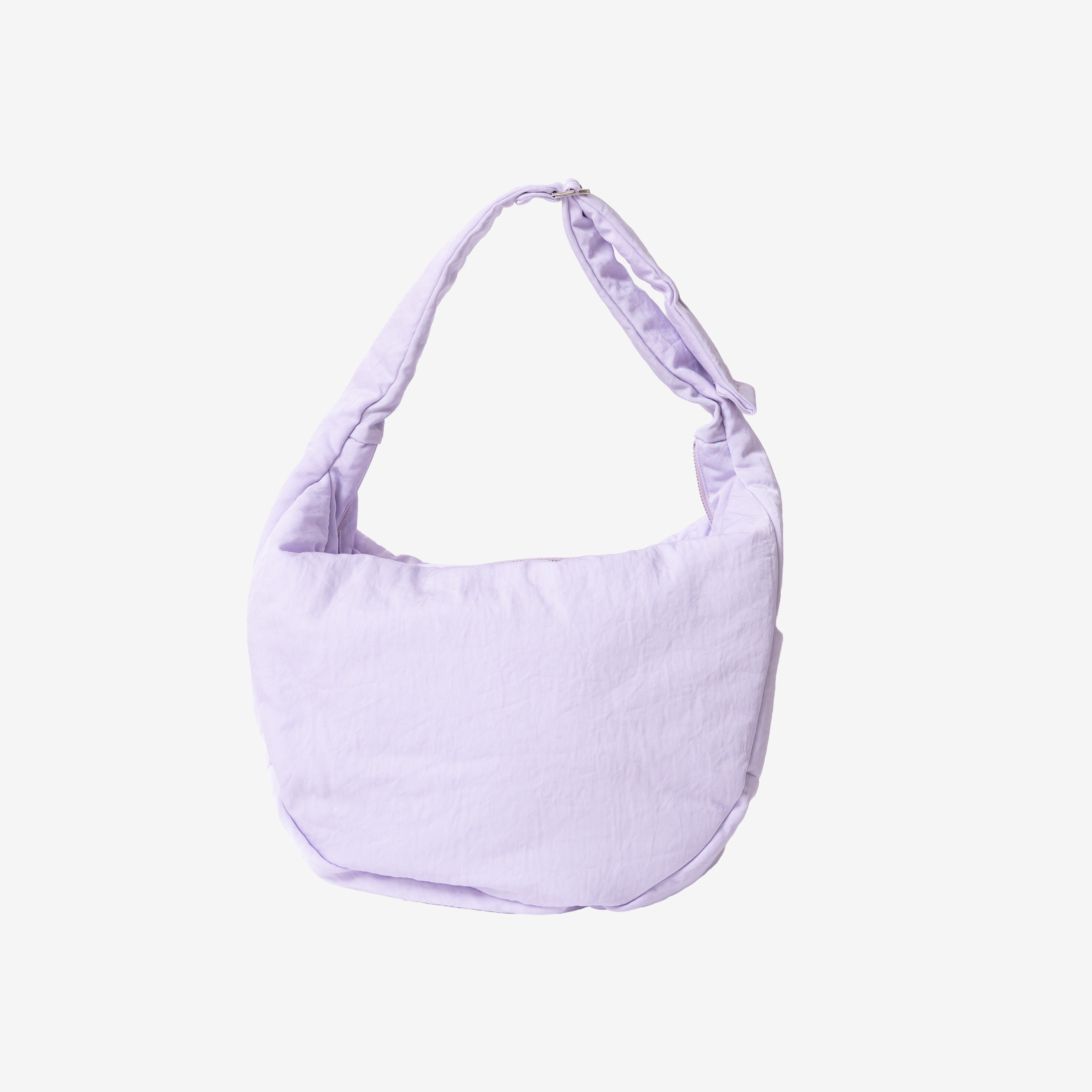 ANNIE PUFFER BIG MOON BAG / CERATO BRIGHT｜中綿入りナイロン