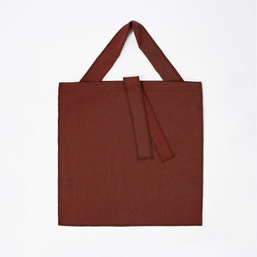 ITTI (イッチ) - MARY INSIDE OUT TOTE - L / CERATO BRIGHT (マリーインサイドアウトトートバッグ - Lサイズ / シェラトブライト) メンズ レディース ユニセックス ブランド ナイロンブラウン 茶色 斜め掛け 肩 手持ち 手提げ エコ