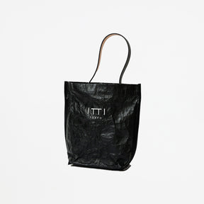 ITTI (イッチ) | MARY PAPER BUCKET BAG - S / PTERA (マリーペーパーバケットバッグ - Sサイズ / プテラ) トート 鞄 かばん カバン レザー 形状記憶 メンズ レディース ショルダー ブラック 黒 black