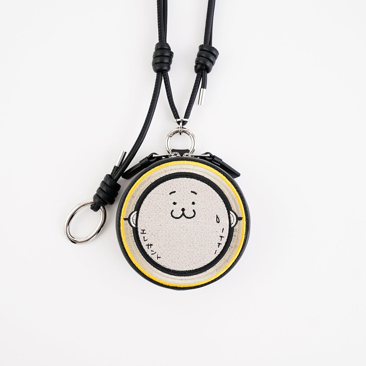 MICHELLE CIRCLE POUCH / HYOMA｜レザー サークルポーチ 刺繍ショルダー｜ITTI（イッチ）公式