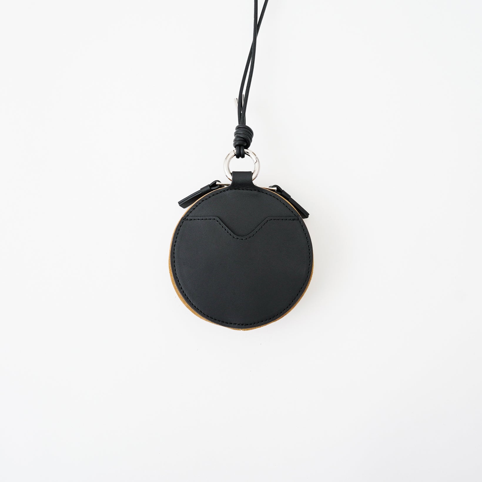 MICHELLE CIRCLE POUCH / MOSSA LDN｜イタリア製弱撥水スエード使用 本革サークルポーチ ミニバッグ メンズ レディース ギフト｜ITTI（イッチ）公式