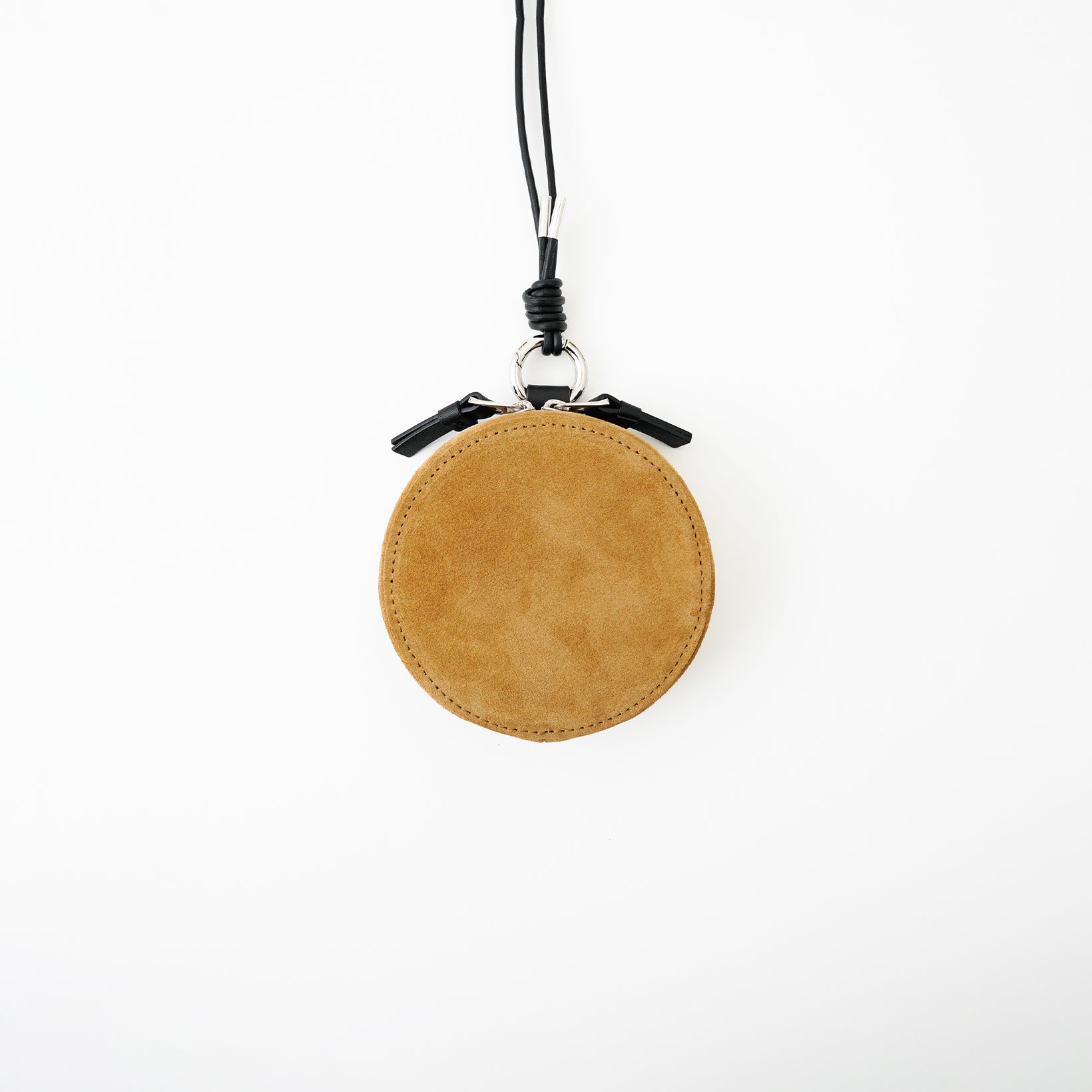 MICHELLE CIRCLE POUCH / MOSSA LDN｜イタリア製弱撥水スエード使用 本革サークルポーチ ミニバッグ メンズ レディース ギフト｜ITTI（イッチ）公式