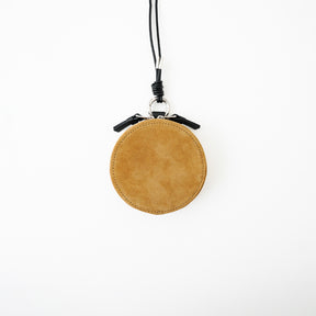 MICHELLE CIRCLE POUCH / MOSSA LDN｜イタリア製弱撥水スエード使用 本革サークルポーチ ミニバッグ メンズ レディース ギフト｜ITTI（イッチ）公式