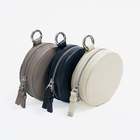 ITTI (イッチ) - MICHELLE CIRCLE POUCH / RAPTO FLEX (ミッシェルサークルポーチ / ラプトフレックス) | 鞄 カバン かばん ネックレスネックレス ショルダー 丸い 円形 レザー ブランド メンズ レディース