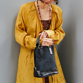 BONNIE VERTICAL TOTE - XS / MOSSA LDN｜ミニトートバッグ スエード 軽量 撥水｜ITTI（イッチ）公式