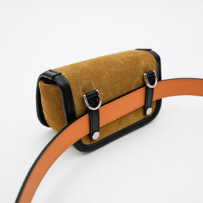 MICHELLE CAMERA ERRAND POUCH / MOSSA LDN｜スエード素材の2WAYポーチ｜ITTI（イッチ）公式