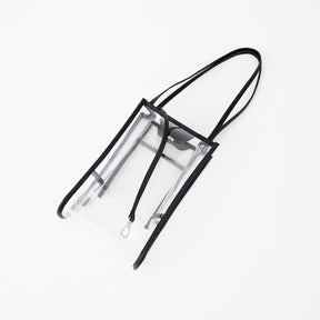 MICHELLE OUTPOCKET ONEMILE TOTE / RL.PVC｜PVCトートバッグ クリア メンズ レディース｜ITTI（イッチ）公式