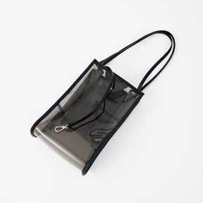 MICHELLE OUTPOCKET ONEMILE TOTE / RL.PVC｜PVCトートバッグ クリア メンズ レディース｜ITTI（イッチ）公式