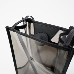 MICHELLE OUTPOCKET ONEMILE TOTE / RL.PVC｜PVCトートバッグ クリア メンズ レディース｜ITTI（イッチ）公式