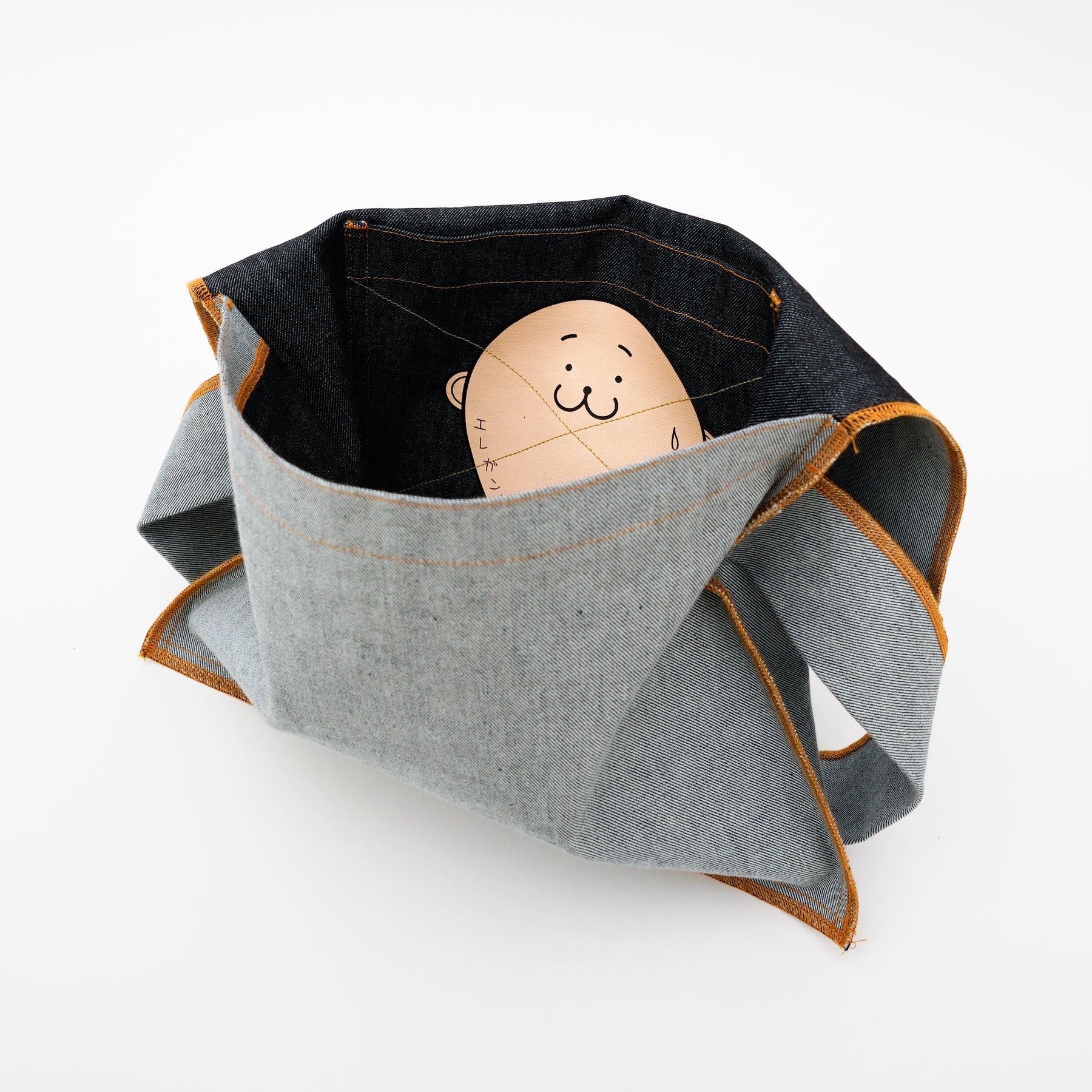 MARY FLAP INSIDEOUT SHOULDER - M / HYOMA｜デニム ショルダーバッグ メンズ レディース｜ITTI（イッチ）公式