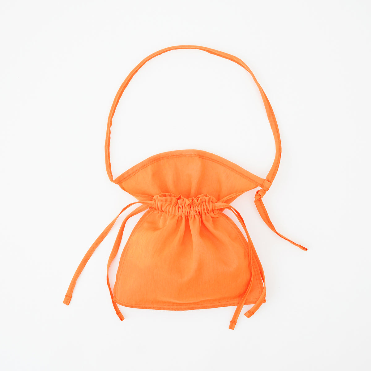 MARY RED CROSS BAG / CERATO BRIGHT｜撥水ナイロン製 巾着ショルダーバッグ メンズ レディース｜ITTI（イッチ）公式