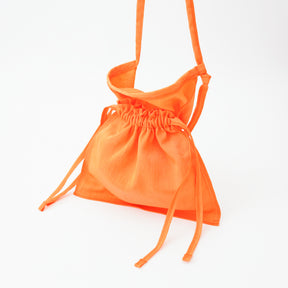 MARY RED CROSS BAG / CERATO BRIGHT｜撥水ナイロン製 巾着ショルダーバッグ メンズ レディース｜ITTI（イッチ）公式