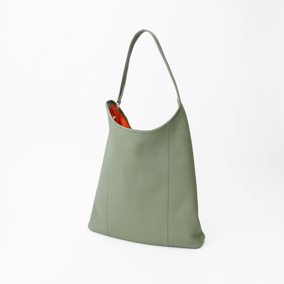 BONNIE HOBO BAG MM / DIPLO SKY｜サステイナブルレザー使用 本革ワンショルダーバッグ 軽量 メンズ レディース ギフト｜ITTI（イッチ）公式