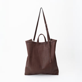 BONNIE BIG 2way SHOPPER / DIPLO NUDE｜ドレープが美しいビッグ2wayショッパー メンズ レディース｜ITTI（イッチ）公式