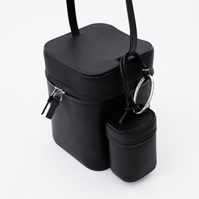 CELLIE BOX CHARM BAG / RAPTO BD｜スムースレザー ポーチ バッグチャーム ショルダー 本革 メンズ レディース｜ITTI（イッチ）公式