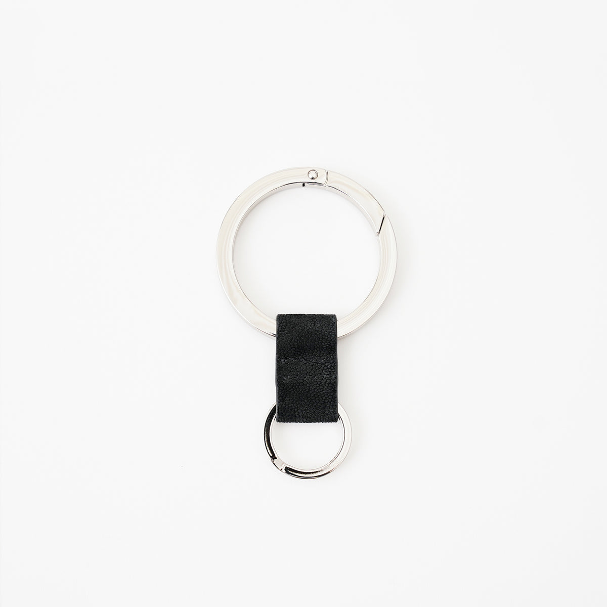 CRISTY RING RING / ELEPHANT｜希少エレファントレザー 本革キーリング カラビナ メンズ レディース ギフト｜ITTI（イッチ）公式