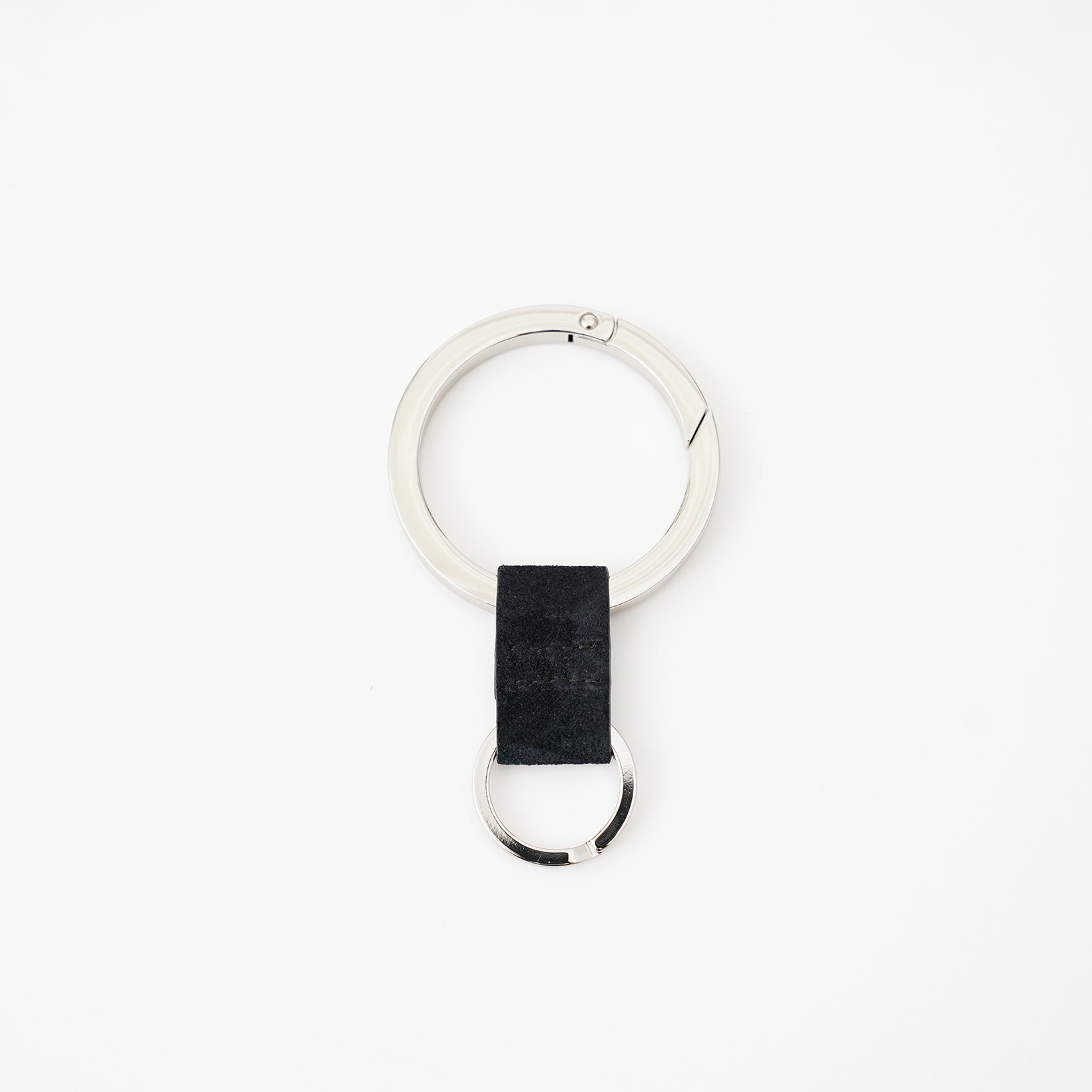 CRISTY RING RING / MOSSA LDN｜イタリア製弱撥水スエード使用 本革キーリング カラビナ メンズ レディース ギフト｜ITTI（イッチ）公式
