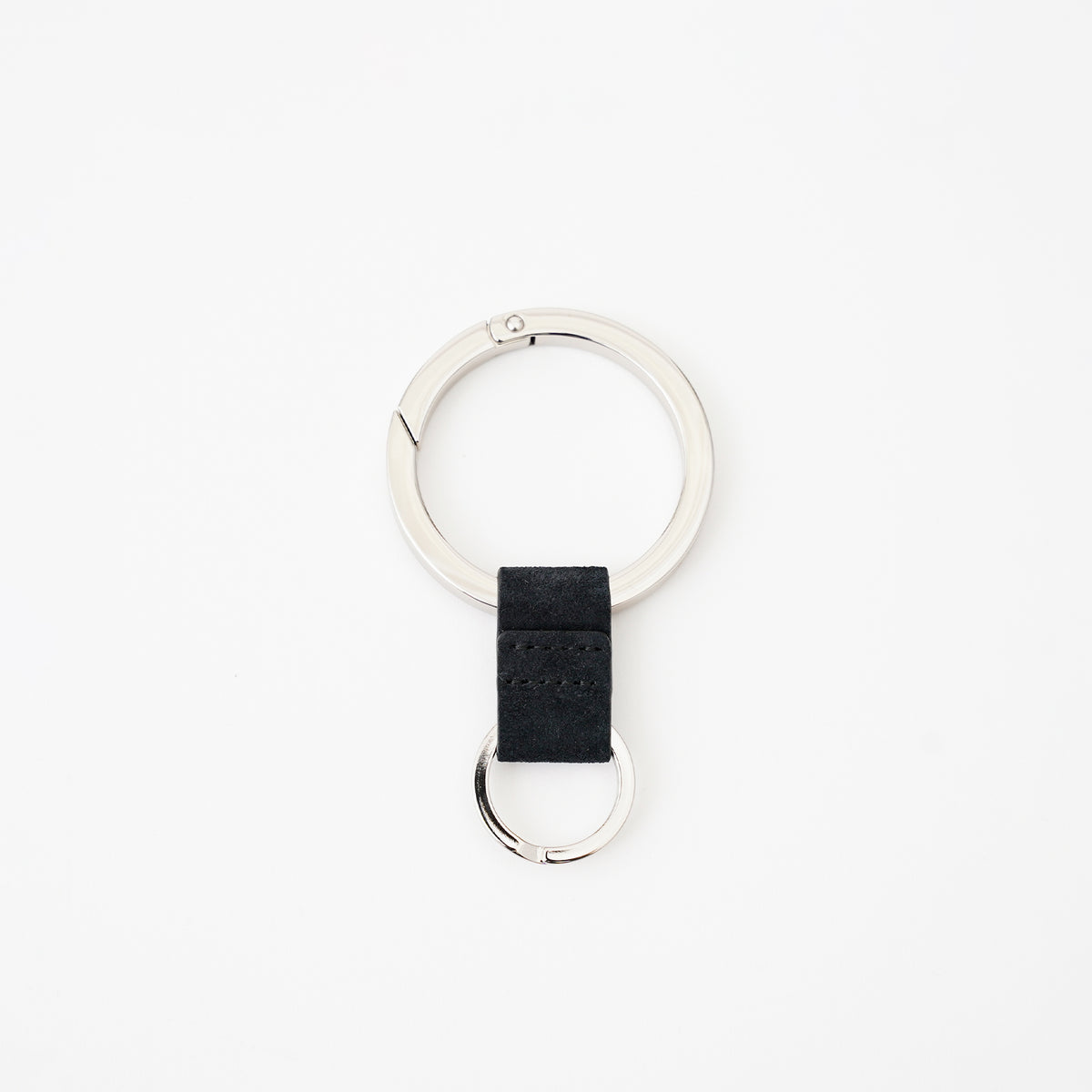 CRISTY RING RING / MOSSA LDN｜イタリア製弱撥水スエード使用 本革キーリング カラビナ メンズ レディース ギフト｜ITTI（イッチ）公式