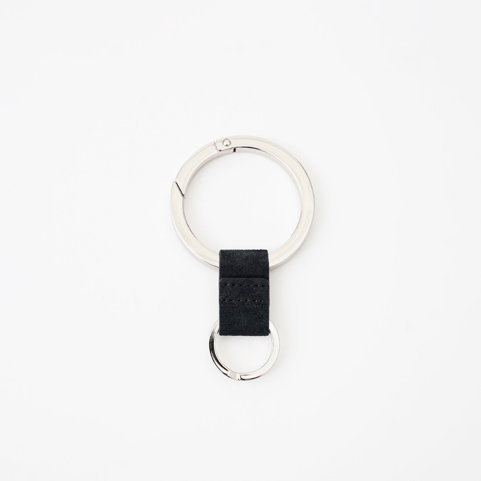 CRISTY RING RING / MOSSA LDN｜イタリア製弱撥水スエード使用 本革キーリング カラビナ メンズ レディース ギフト｜ITTI（イッチ）公式