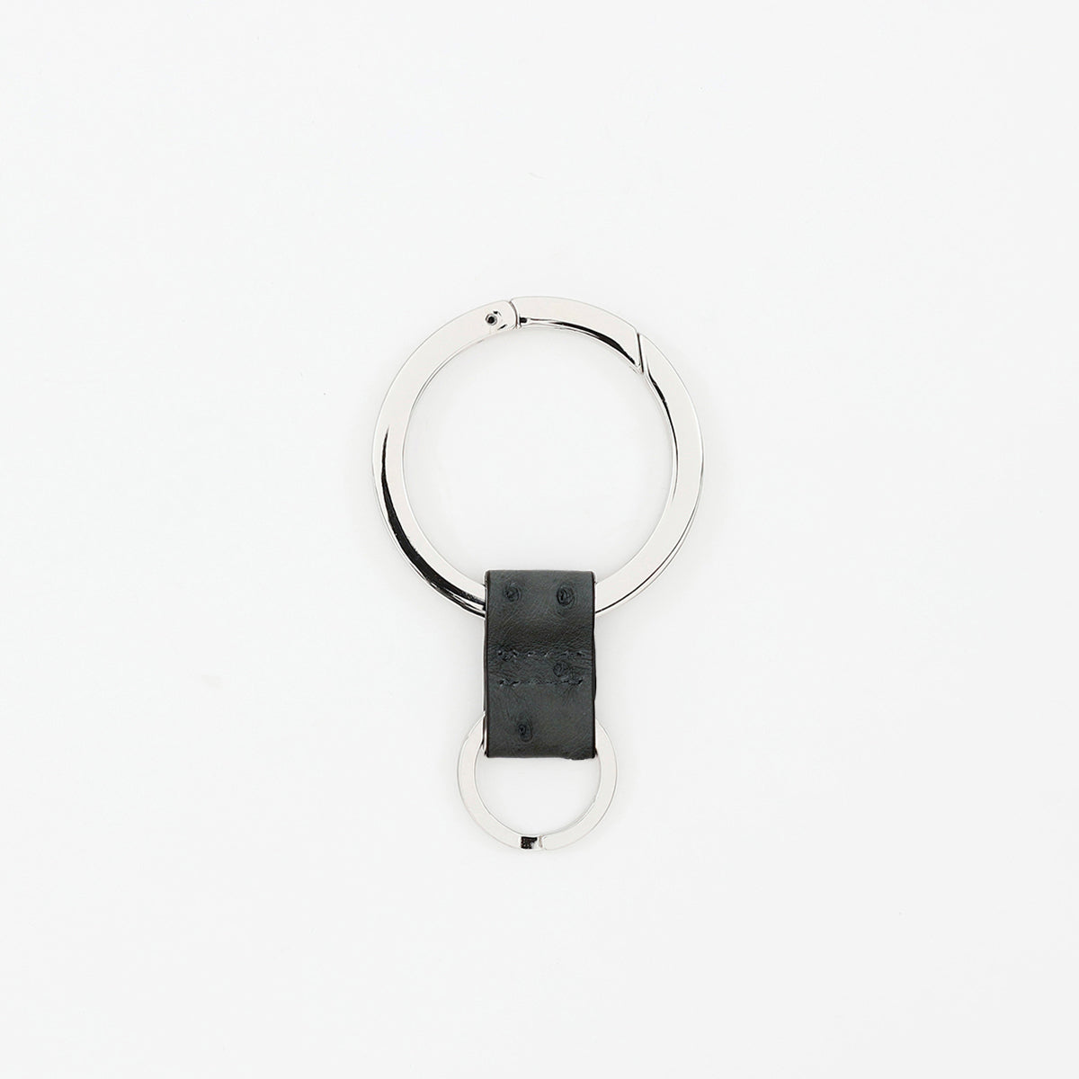 CRISTY RING RING / OSTRICH｜オーストリッチレザーキーリング メンズ レディース｜ITTI（イッチ）公式