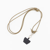 ITTI (イッチ) | HERRIE PHONE STRING / STCOW(ヘリーフォンストリング/ステッチ) 携帯 スマホ スマート モバイル ネックレス ショルダー 本革 レザー メンズ レディース ストラップ ホルダー ブラック 黒 白 ホワイト アイボリー トープ グレージュ ベージュ カーキ 贈り物 プレゼント ギフト