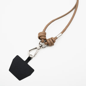 ITTI (イッチ) | HERRIE PHONE STRING / STCOW(ヘリーフォンストリング/ステッチ) 携帯 スマホ スマート モバイル ネックレス ショルダー 本革 レザー メンズ レディース ストラップ ホルダー ブラック 黒 白 ホワイト アイボリー トープ グレージュ ベージュ カーキ 贈り物 プレゼント ギフト