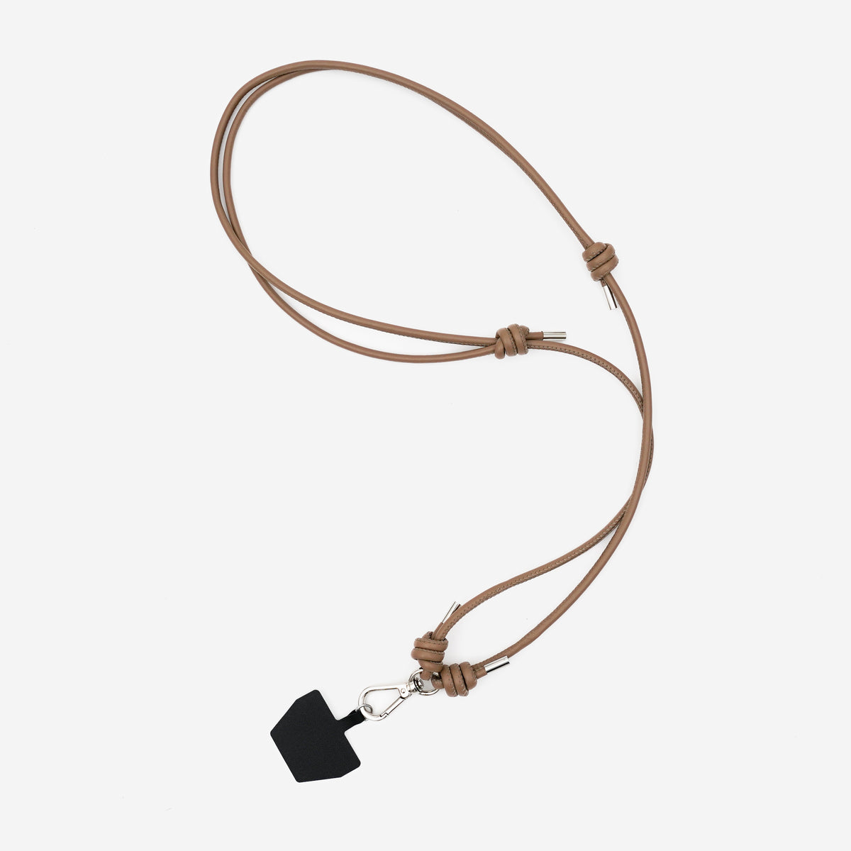 ITTI (イッチ) | HERRIE PHONE STRING / STCOW(ヘリーフォンストリング/ステッチ) 携帯 スマホ スマート モバイル ネックレス ショルダー 本革 レザー メンズ レディース ストラップ ホルダー ブラック 黒 白 ホワイト アイボリー トープ グレージュ ベージュ カーキ 贈り物 プレゼント ギフト