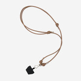 ITTI (イッチ) | HERRIE PHONE STRING / STCOW(ヘリーフォンストリング/ステッチ) 携帯 スマホ スマート モバイル ネックレス ショルダー 本革 レザー メンズ レディース ストラップ ホルダー ブラック 黒 白 ホワイト アイボリー トープ グレージュ ベージュ カーキ 贈り物 プレゼント ギフト