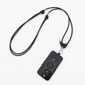 ステッチ入り本革レザーのスマホショルダーストラップ メンズ レディース｜HERRIE PHONE STRING / STCOW｜ITTI（イッチ）公式