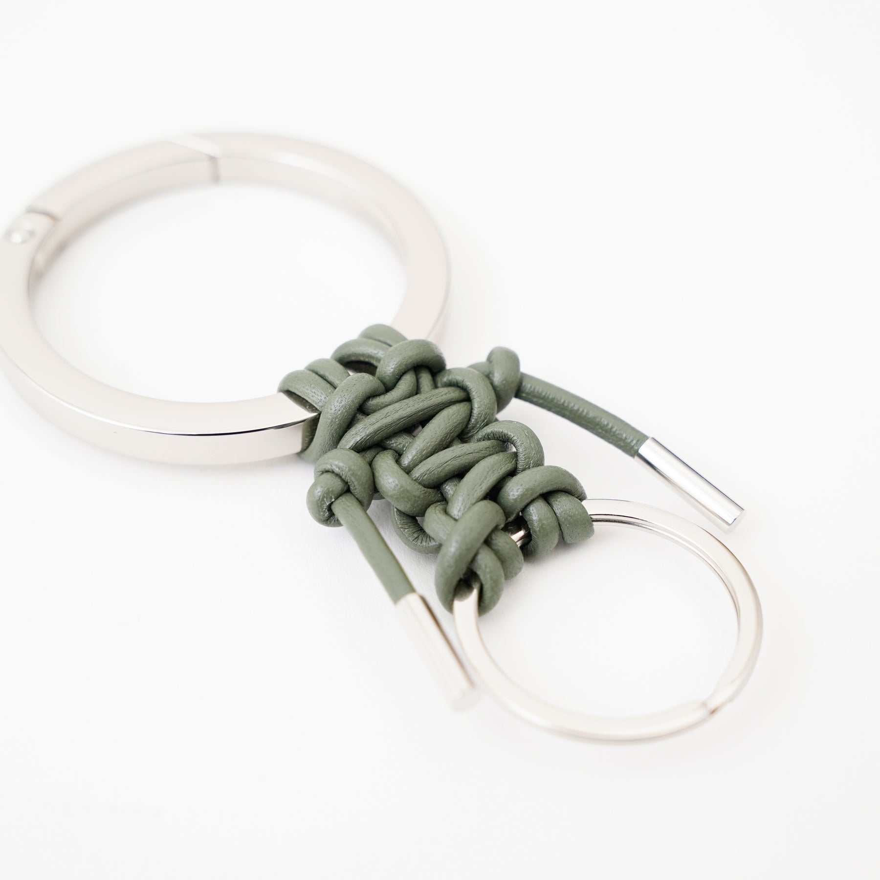 CRISTY KNOTMAN RING / RAPTO JP｜丸革紐手編み 本革キーリング メンズ レディース ギフト｜ITTI（イッチ）公式