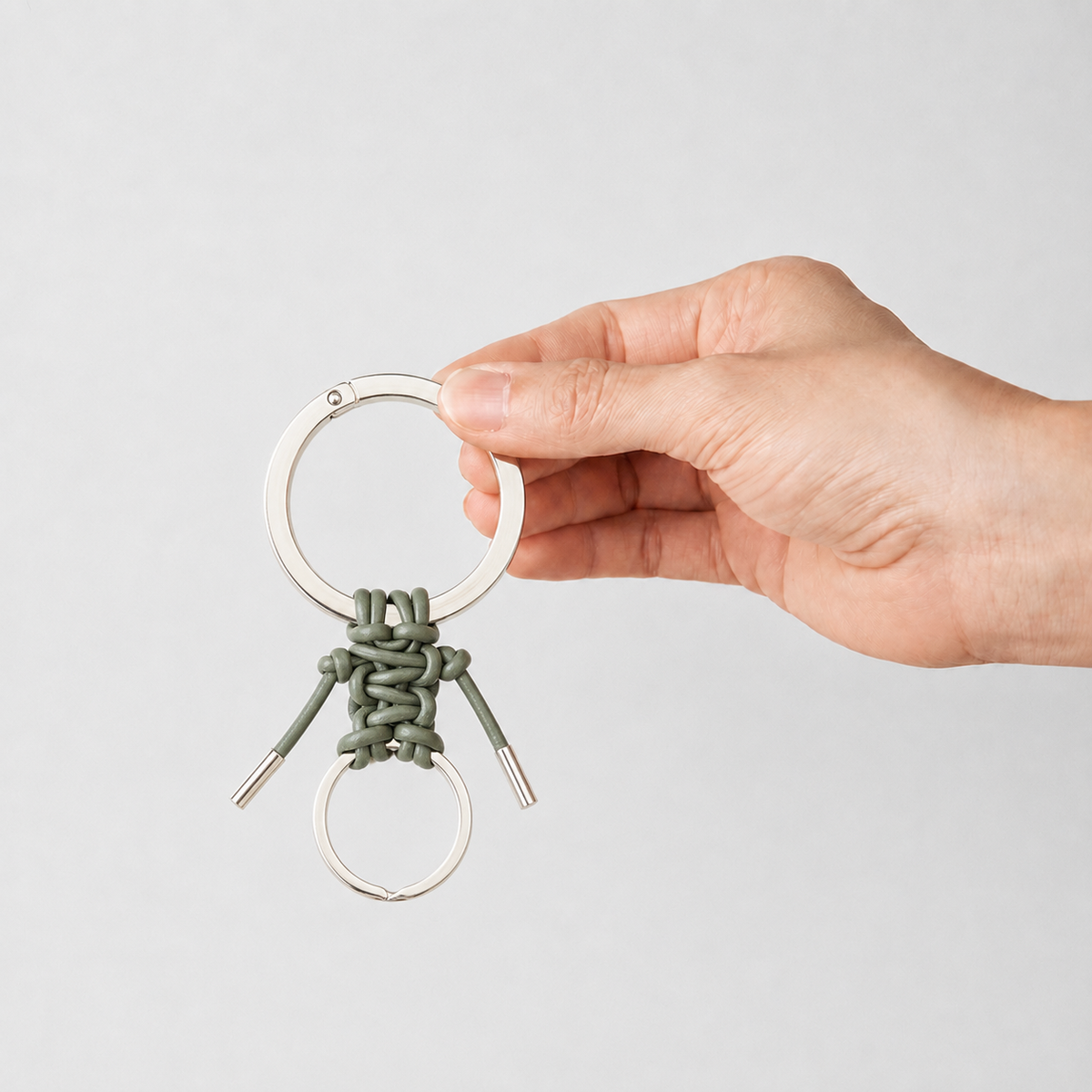 CRISTY KNOTMAN RING / RAPTO JP｜丸革紐手編み 本革キーリング メンズ レディース ギフト｜ITTI（イッチ）公式